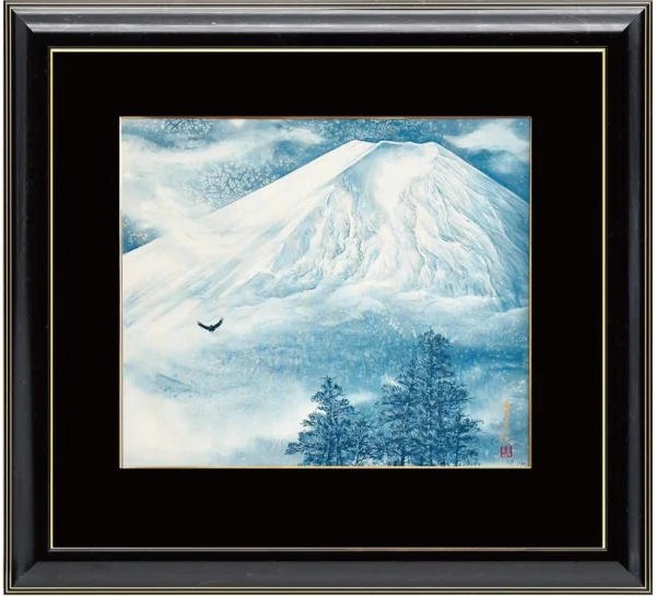 蒼雪の富士山・祈りの翼
